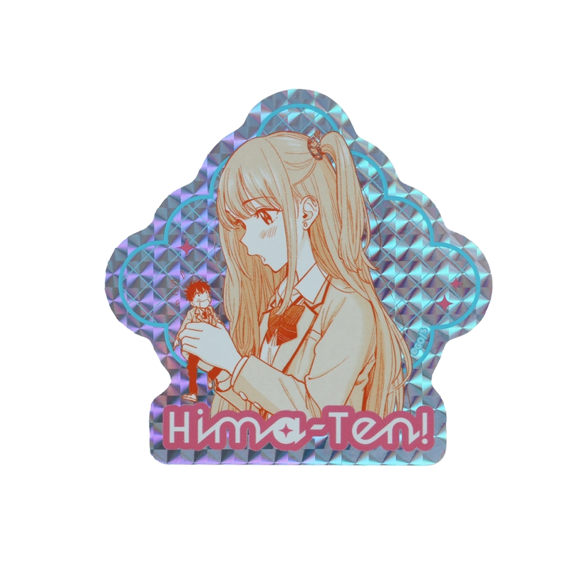 『ひまてん!』オーロラシャインステッカー(100×100mm以内変形サイズ) BE2−JNPG