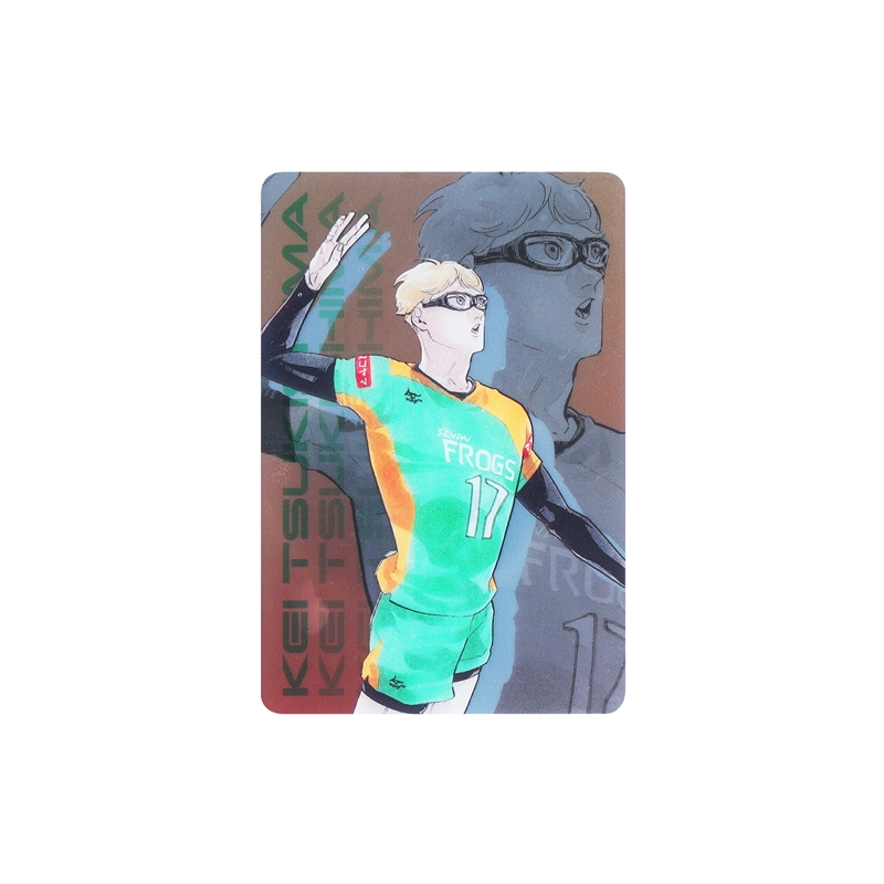 『ハイキュー！！』ＫＩＲＡ☆ＰＩＣＡＲＤ［キラピカード］　第１弾　月島蛍　ＢＥ１