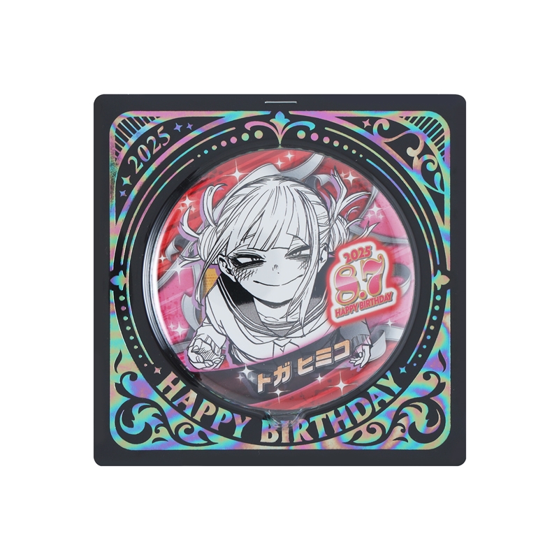 『僕のヒーローアカデミア』バースデイ缶バッジ　トガヒミコ　ＢＥ３