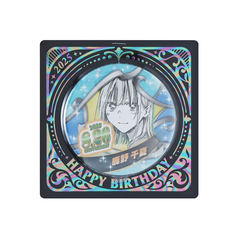 『アオのハコ』バースデイ缶バッジ 鹿野千夏 BE3