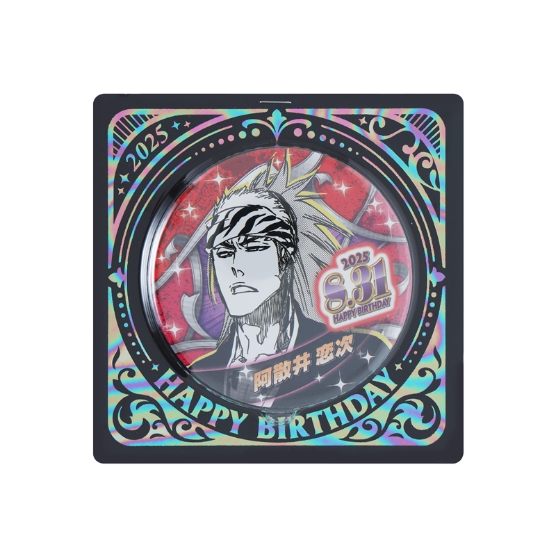 『BLEACH』バースデイ缶バッジ 阿散井恋次 BE3