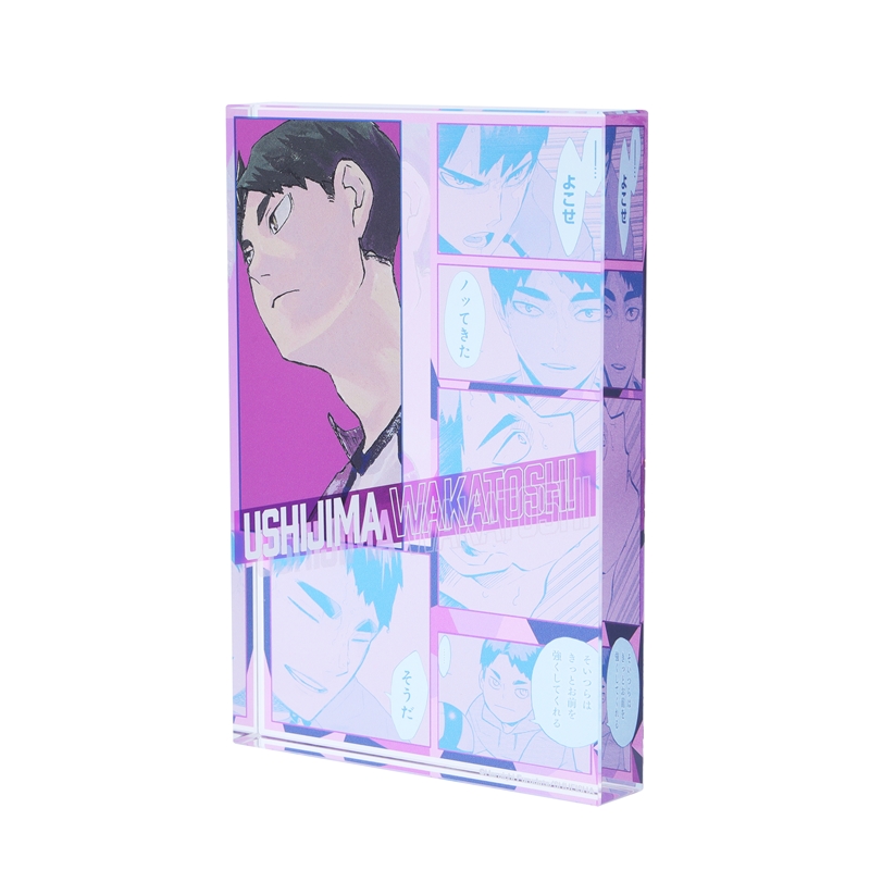 『ハイキュー!!』アクリルブロック “HEROES” 牛島若利 BE3