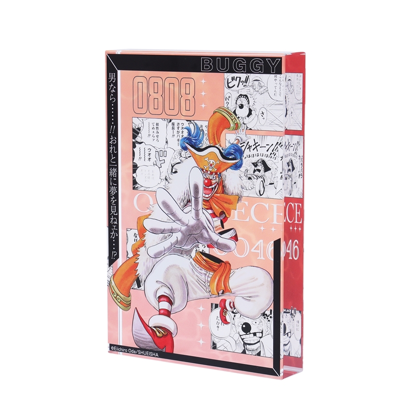 『ONE PIECE』アクリルブロック “HEROES” バギー BE3