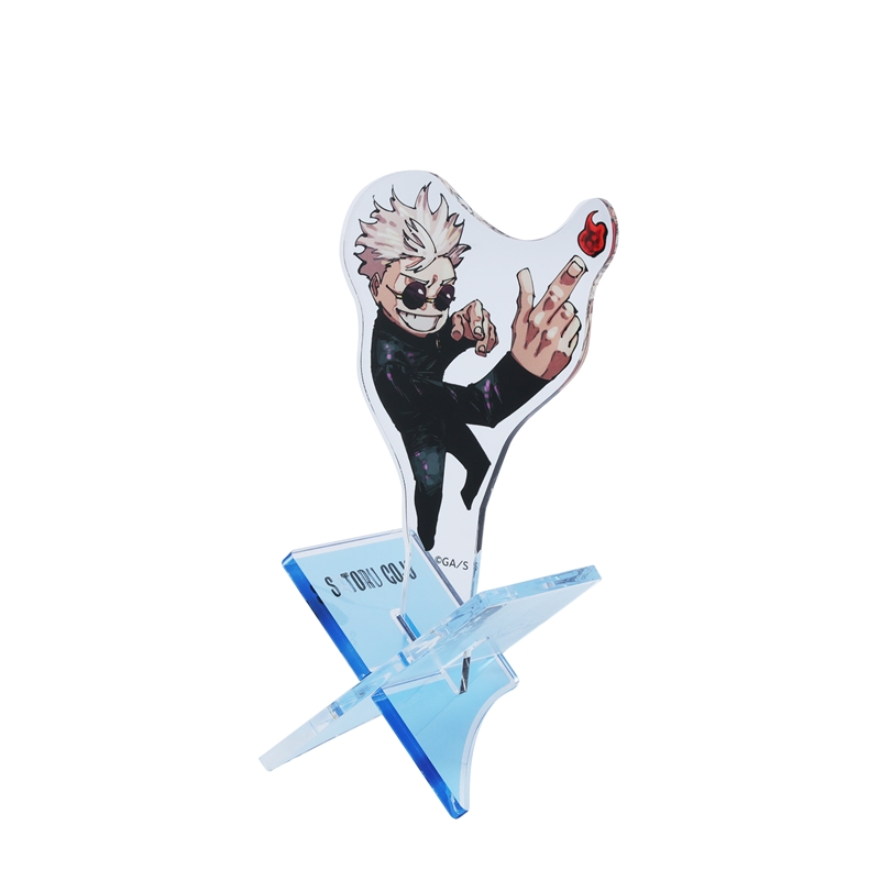 『呪術廻戦』アクリル“Ｘ”フィギュア−ｗｉｔｈ−　五条悟　（懐玉・玉折　描き下ろしイラスト）　ＢＥ２