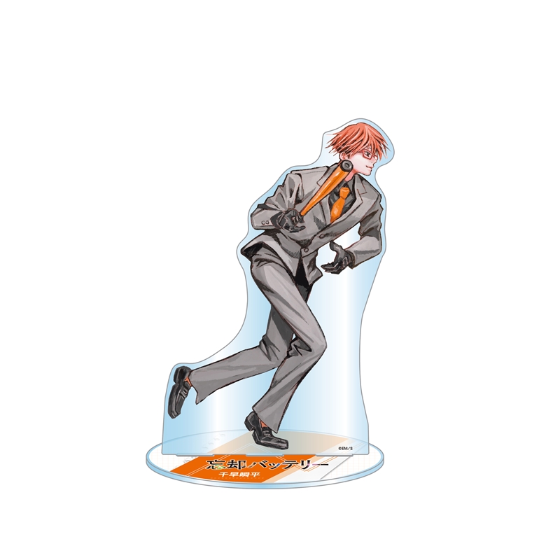 JCS限定 『忘却バッテリー』アクリルMEGAフィギュア 千早瞬平 (コミックス20巻帯プレゼント使用イラスト) BE2