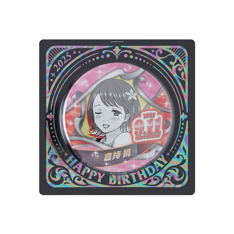 『ウィッチウォッチ』バースデイ缶バッジ 倉持桃 BE3