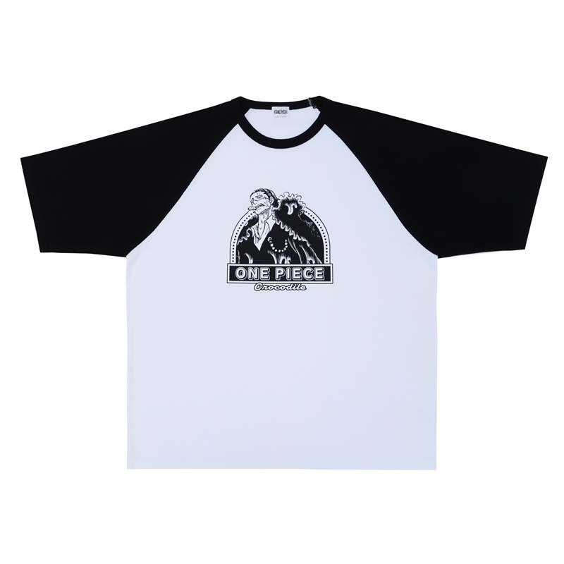 『ONE PIECE』ラグランTシャツ “HEROES” クロコダイル BE3