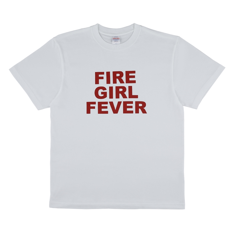 ＪＣＳ限定　『ウィッチウォッチ』“ＦＩＲＥ　ＧＩＲＬ　ＦＥＶＥＲ”Ｔシャツ　（アクリルチャーム付き）　フリーサイズ　ＢＥ２