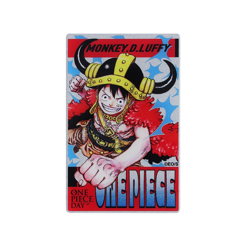 『ＯＮＥ　ＰＩＥＣＥ』メタリックアクリルカード　ルフィ　＜ＯＮＥ　ＰＩＥＣＥ　ＤＡＹ’２５＞　ＢＥ３