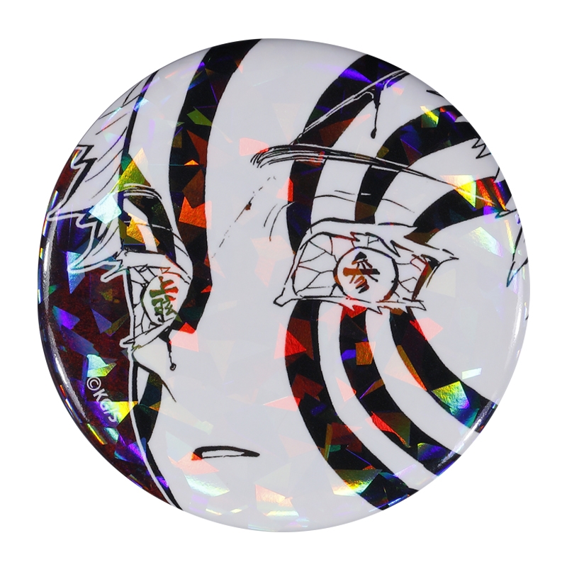 完全受注生産「週刊少年ジャンプ」オールスター缶バッジ　『鬼滅の刃』　［１０−鬼−　猗窩座］　ＢＥ３