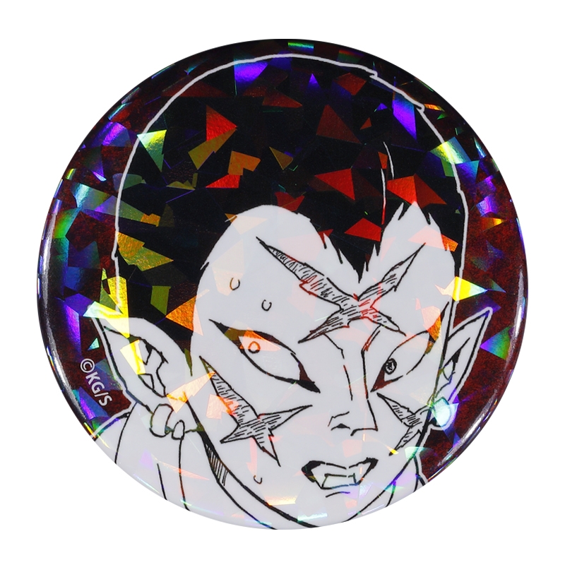 完全受注生産「週刊少年ジャンプ」オールスター缶バッジ　『鬼滅の刃』　［２７−鬼−　病葉］　ＢＥ３