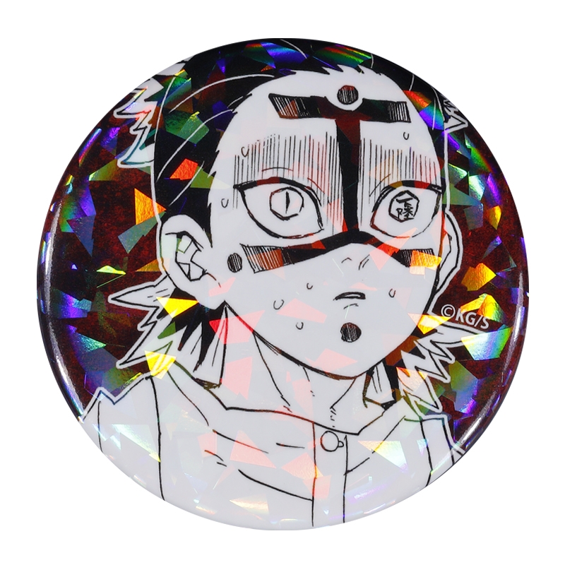 完全受注生産「週刊少年ジャンプ」オールスター缶バッジ　『鬼滅の刃』　［３６−鬼−　釜鵺］　ＢＥ３