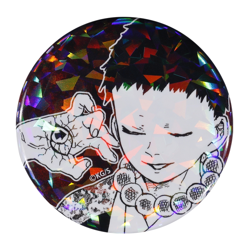 完全受注生産「週刊少年ジャンプ」オールスター缶バッジ　『鬼滅の刃』　［４３−鬼−　矢琶羽］　ＢＥ３