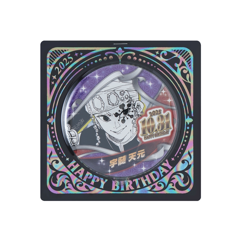 『鬼滅の刃』バースデイ缶バッジ 宇髄天元 BE4