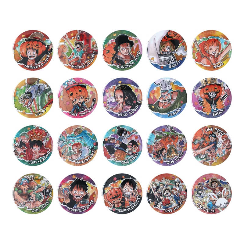『ONE PIECE』コレクション缶バッジ “AUTUMN” 第1弾 (全20種/ランダム1種入り) BE3