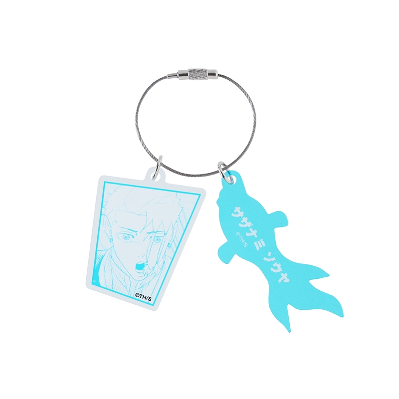 『カグラバチ』２連アクリルキーホルダー　漣宗也　ＢＥ４−ＡＮＴ