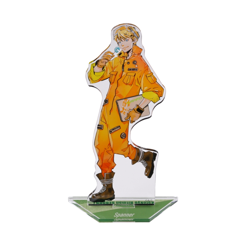 『家庭教師ヒットマンＲＥＢＯＲＮ！』アクリルスタンド　スパナ　天野明展描きおろしｖｅｒ．　＜天野明展　東京凱旋＞　ＢＥ４