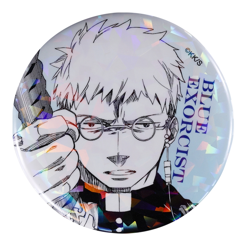 完全受注生産「ジャンプＳＱ．」オールスター缶バッジ　『青の祓魔師』　第３弾　［２１　藤本獅郎］　ＢＥ３