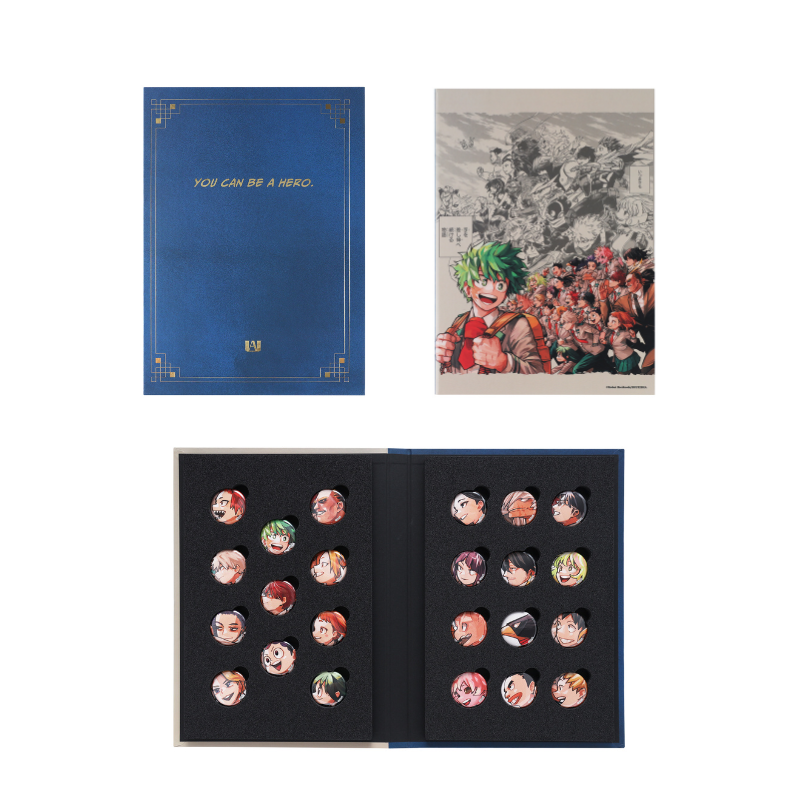 『僕のヒーローアカデミア』スペシャルディスプレイ缶バッジBOOK −premium version− BE3