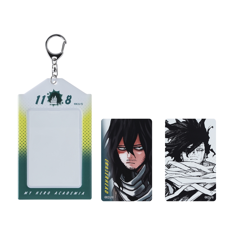 『僕のヒーローアカデミア』バースデイカードホルダー　（特製カード２枚付き）　イレイザーヘッド　ＢＥ４