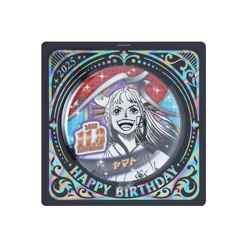 『ＯＮＥ　ＰＩＥＣＥ』バースデイ缶バッジ　ヤマト　ＢＥ４