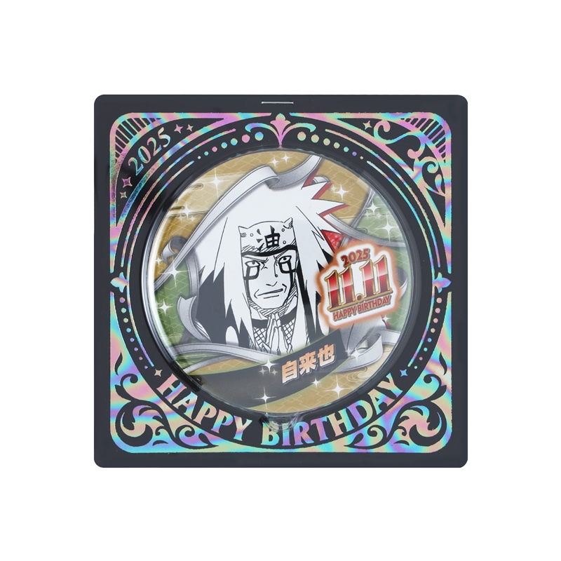 『NARUTO−ナルト−』バースデイ缶バッジ 自来也 BE4