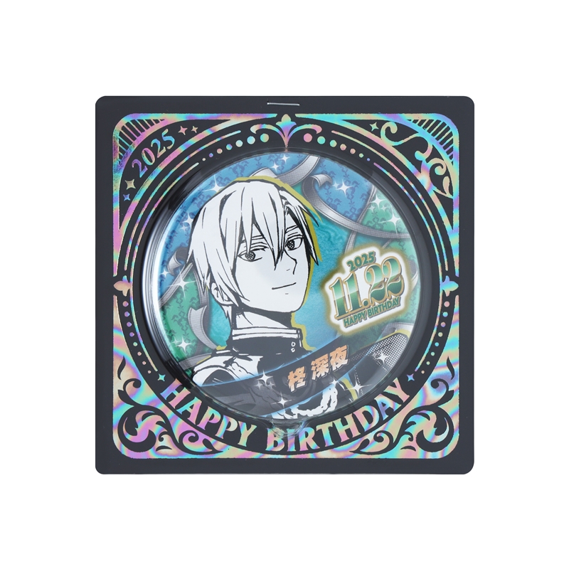 『終わりのセラフ』バースデイ缶バッジ 柊深夜 BE4