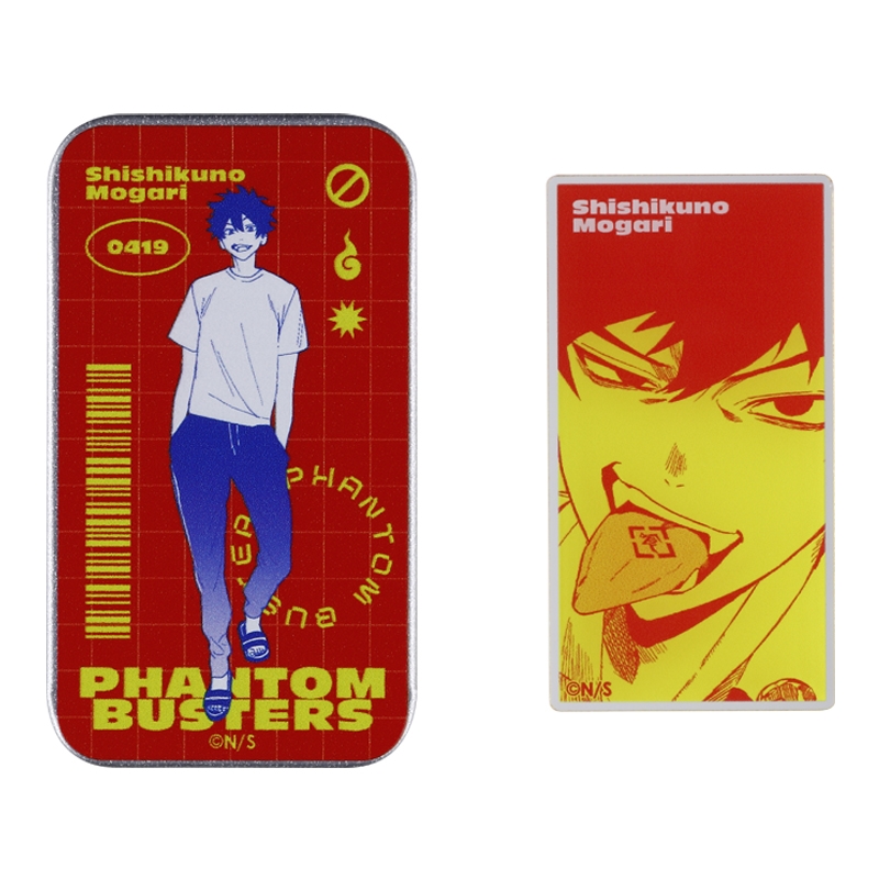 『ファントムバスターズ』スライド缶入りアクリルステッカー　宍喰野虎落　ＢＥ３