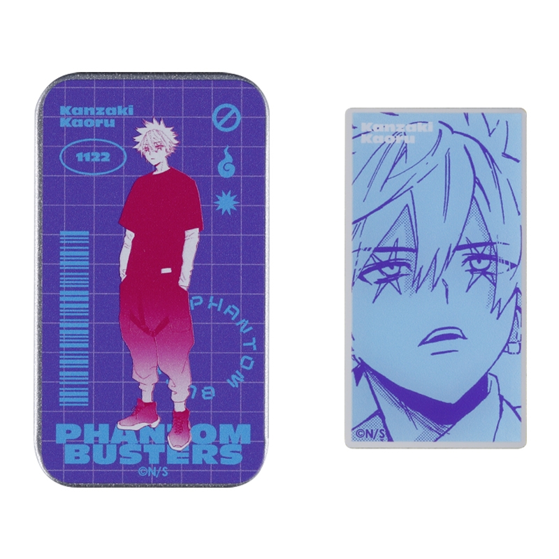 『ファントムバスターズ』スライド缶入りアクリルステッカー　観崎薫　ＢＥ３