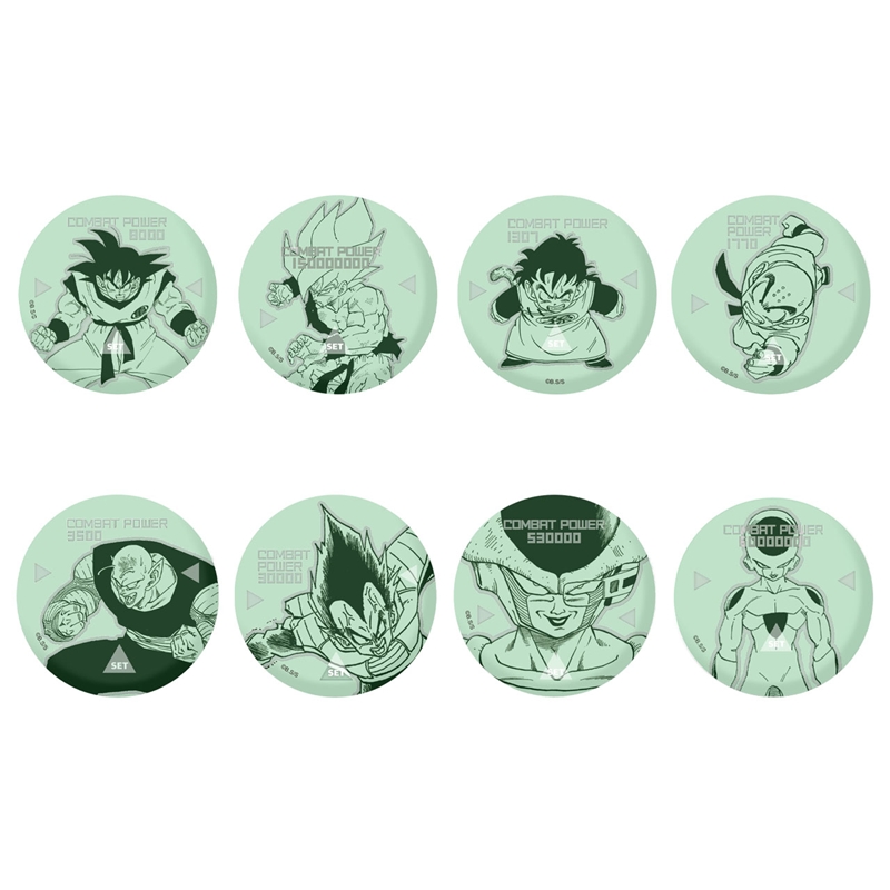 『DRAGON BALL』戦闘力缶バッジコレクション第1弾 (全8種/ランダム1種入り) BE4