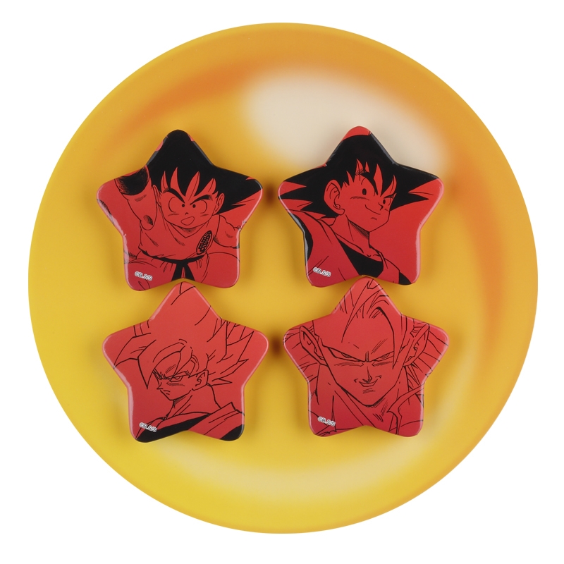 『DRAGON BALL』缶バッジ4個セット 孫悟空 BE4
