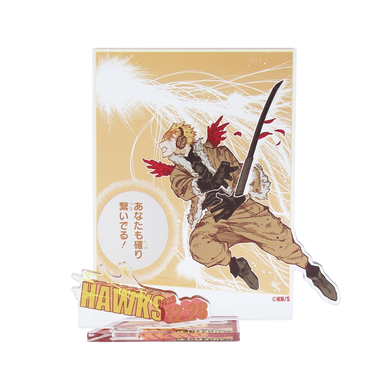 『僕のヒーローアカデミア』バースデイ名場面ジオラマフィギュア−ｋｉｒａｔ☆−　（箔入りアクリル）　ホークス　ＢＥ４