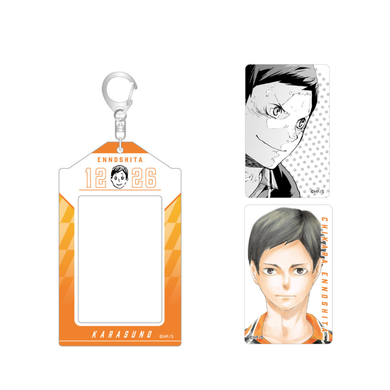 『ハイキュー！！』バースデイカードホルダー　（特製カード２枚付き）　縁下力　ＢＥ４