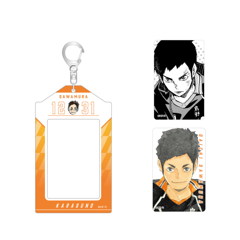 『ハイキュー！！』バースデイカードホルダー　（特製カード２枚付き）　澤村大地　ＢＥ４