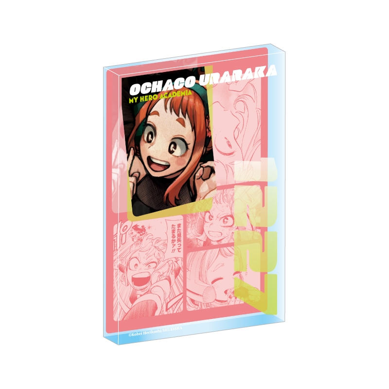 『僕のヒーローアカデミア』アクリルブロック　“ＨＥＲＯＥＳ”　麗日お茶子　ＢＥ４