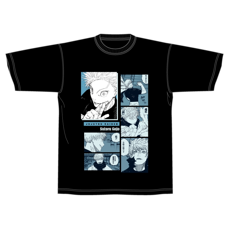 『呪術廻戦』ビッグシルエットTシャツ “HEROES” 五条悟 BE4