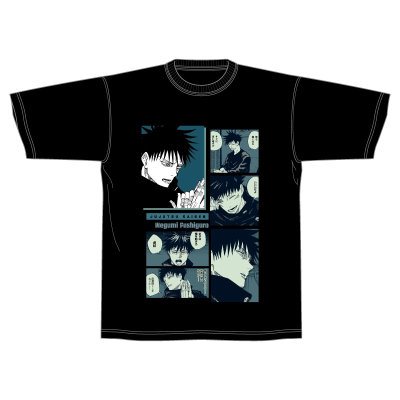 『呪術廻戦』ビッグシルエットTシャツ “HEROES” 伏黒恵 BE4