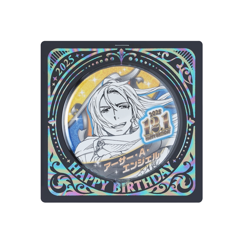 『青の祓魔師』バースデイ缶バッジ アーサー・A・エンジェル BE4