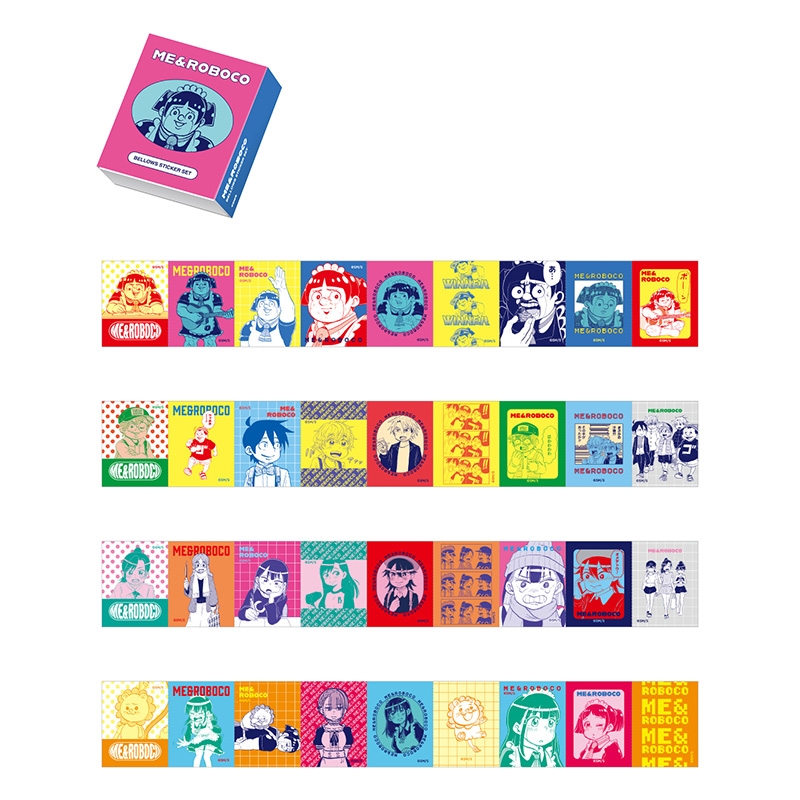 『僕とロボコ』ベローズステッカーセット　ＢＥ４−ＪＦ