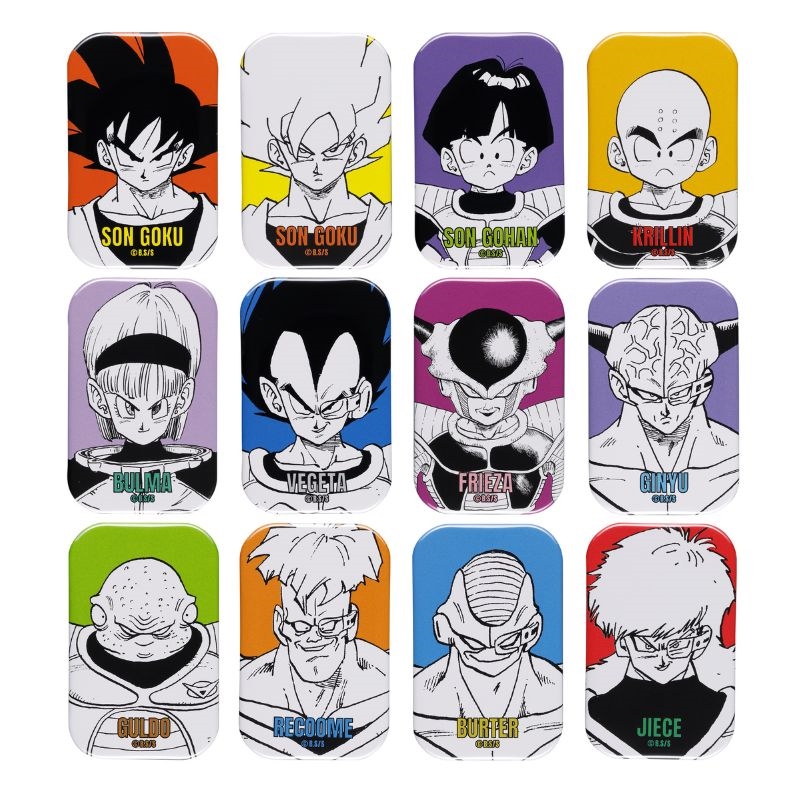 『DRAGON BALL』スクエア缶バッジコレクション(スタンド付き) 第1弾 (全12種/ランダム1種入り) BE4