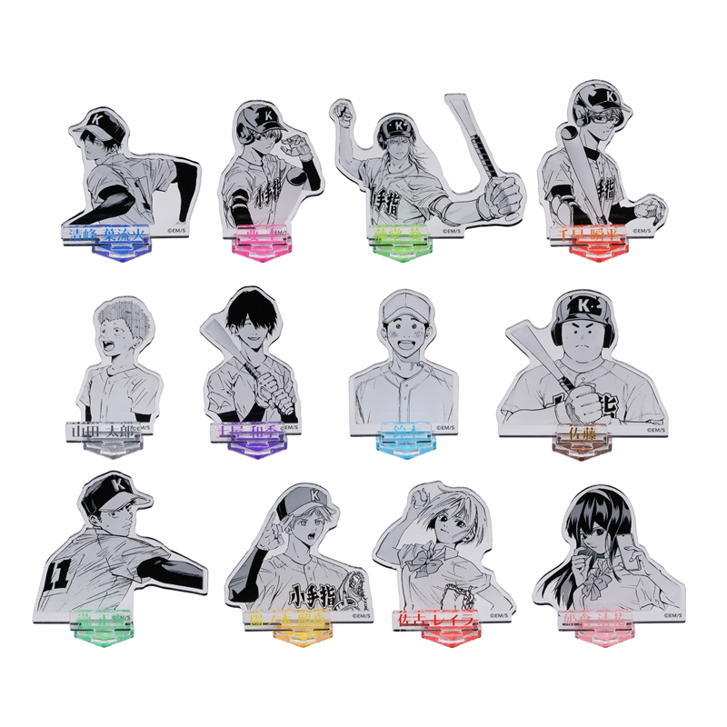 『忘却バッテリー』アクリルフィギュアコレクション　第１弾　（全１２種／ランダム１種入り）　ＢＥ４−ＪＦ