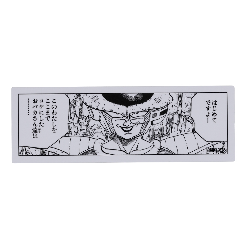『DRAGON BALL』コマステッカー はじめてですよ… このわたしをここまでコケにしたおバカさん達は……… BE4