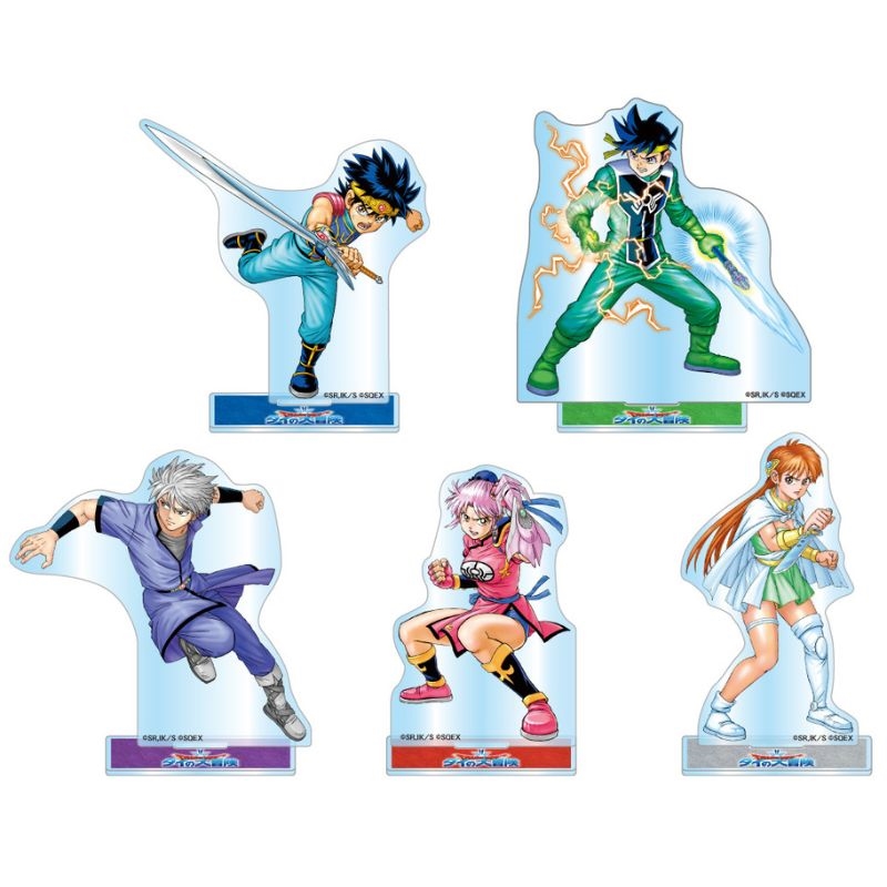 『DRAGON QUEST−ダイの大冒険−』アクリルフィギュア5種セット BE3