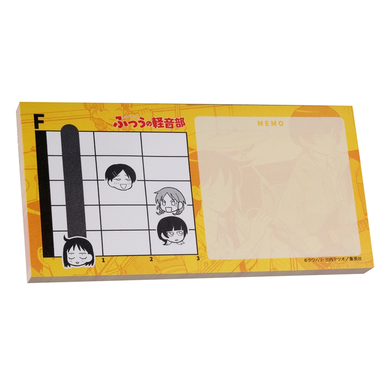 『ふつうの軽音部』ギターコード風付箋　ＢＥ４−ＪＦ