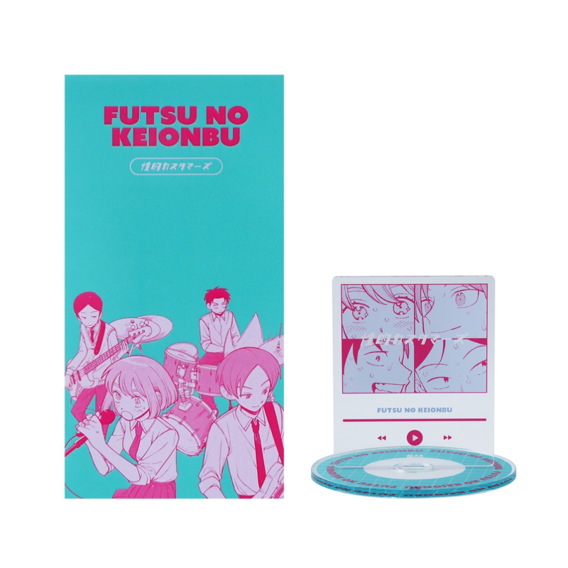 『ふつうの軽音部』シングルCD風アクリルスタンド 性的カスタマーズ BE3