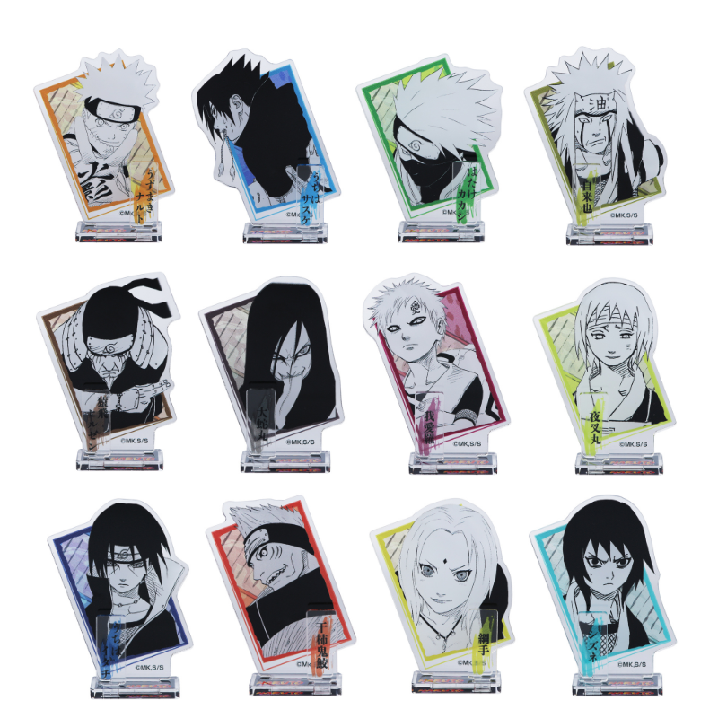 JCS限定 『NARUTO−ナルト−』アクリルフィギュアコレクション 第3弾 全種セット (全12種入り) BE4