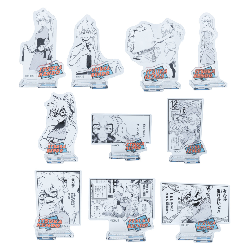 JCS限定 『僕のヒーローアカデミア』アクリルフィギュアコレクション“HEROES” 拳藤一佳 全種セット (全10種入り) BE3