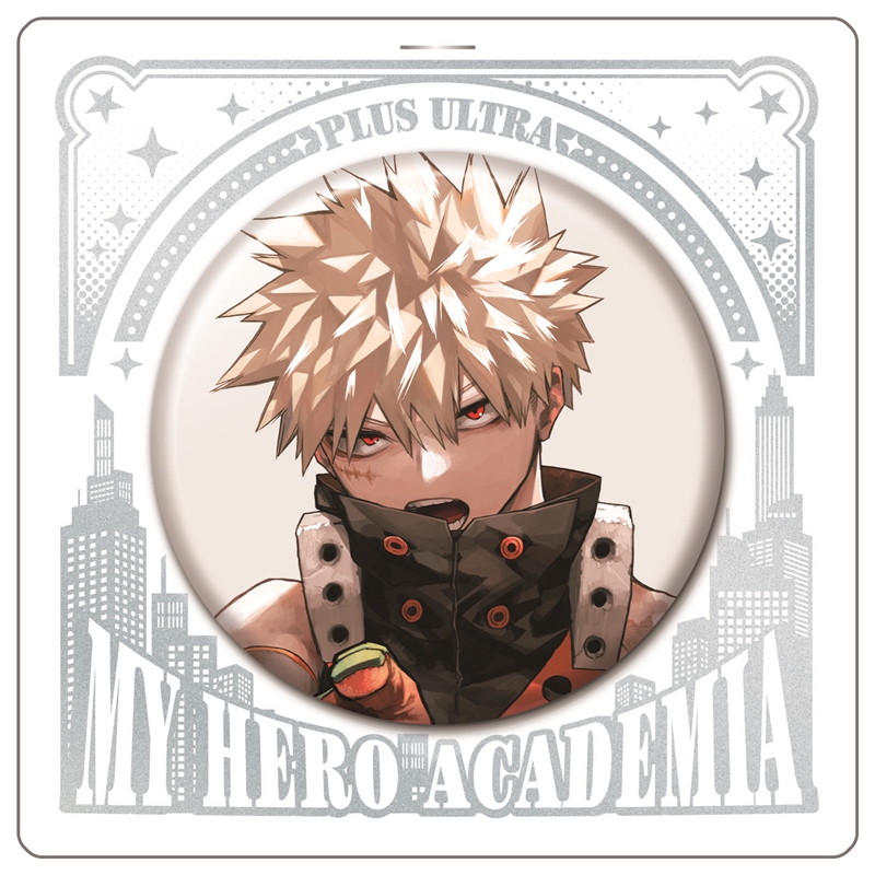 『僕のヒーローアカデミア』缶バッジ 爆豪勝己 BE3