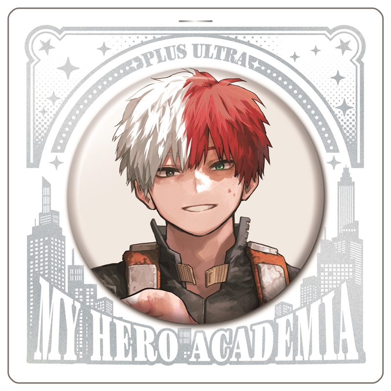 『僕のヒーローアカデミア』缶バッジ 轟焦凍 BE3