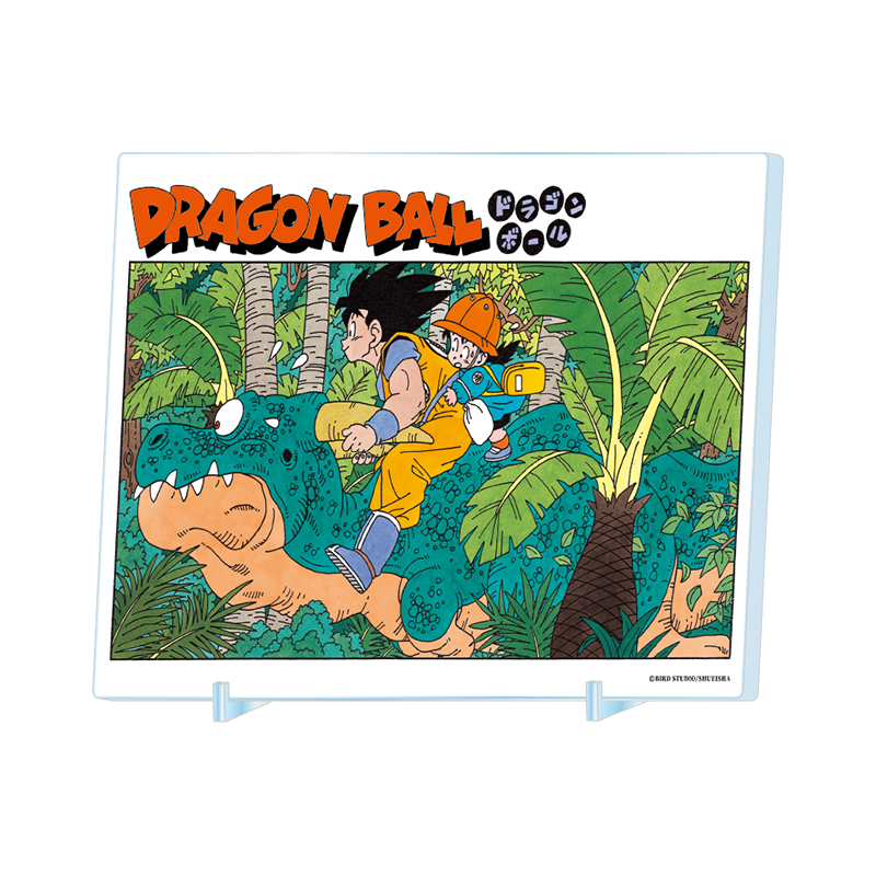 JCS限定 『DRAGON BALL』箔入りアクリルアート 孫悟空&孫悟飯 BE4